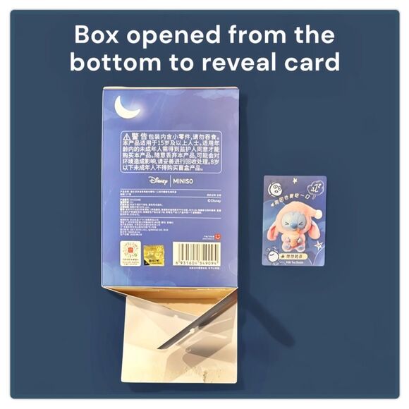 MINISO Disney Stitch Eat Something Before Sleep Plush Pendant - Milk Tea Desire - Picture 5 of 16